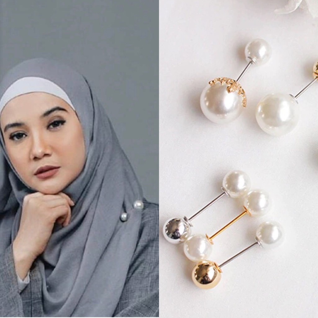 Tuspin Mutiara Bros Tusuk HIjab