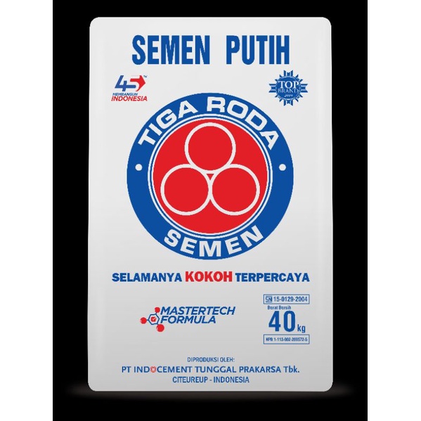 SEMEN PUTIH TIGA RODA 1 KG | SEMEN PUTIH 3 RODA KILOAN