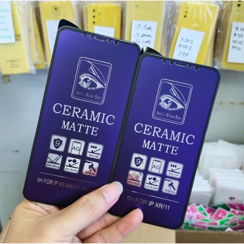 Redmi Note 10 10s 10 pro anti gores ceramic matte anti blue