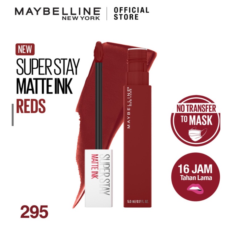 Maybelline Superstay Matte Ink .. Tahan Hingga 16 jam