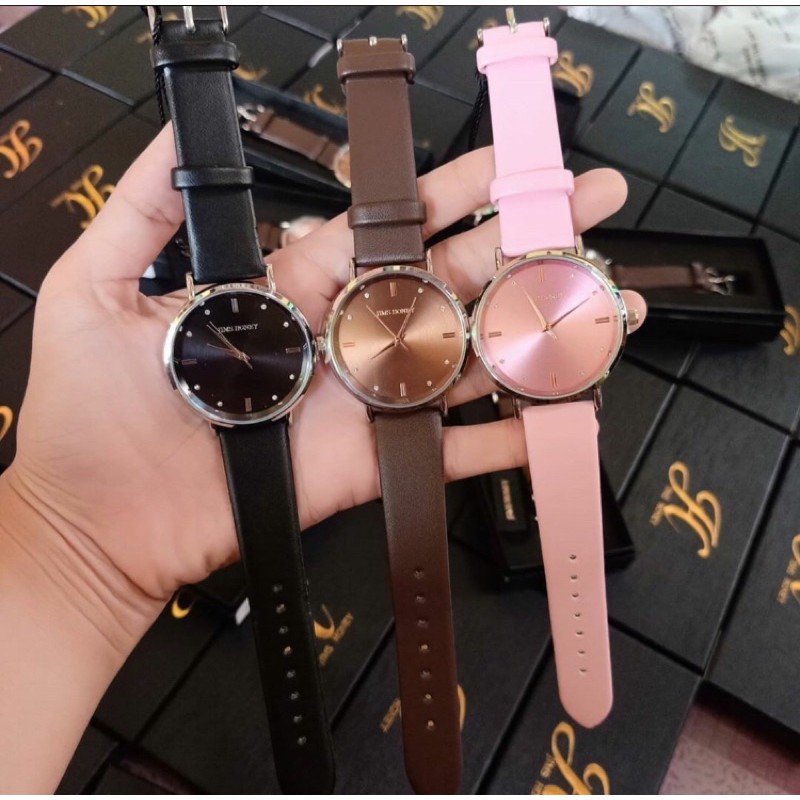 Jam Tangan Wanita Leather || Kode : JT 8123 / Jam tangan Jimshoney / Jam tangan import / Arloji / Jam tangan wanita / Jam tangan wanita Jimshoney / Jam tangan kulit-6