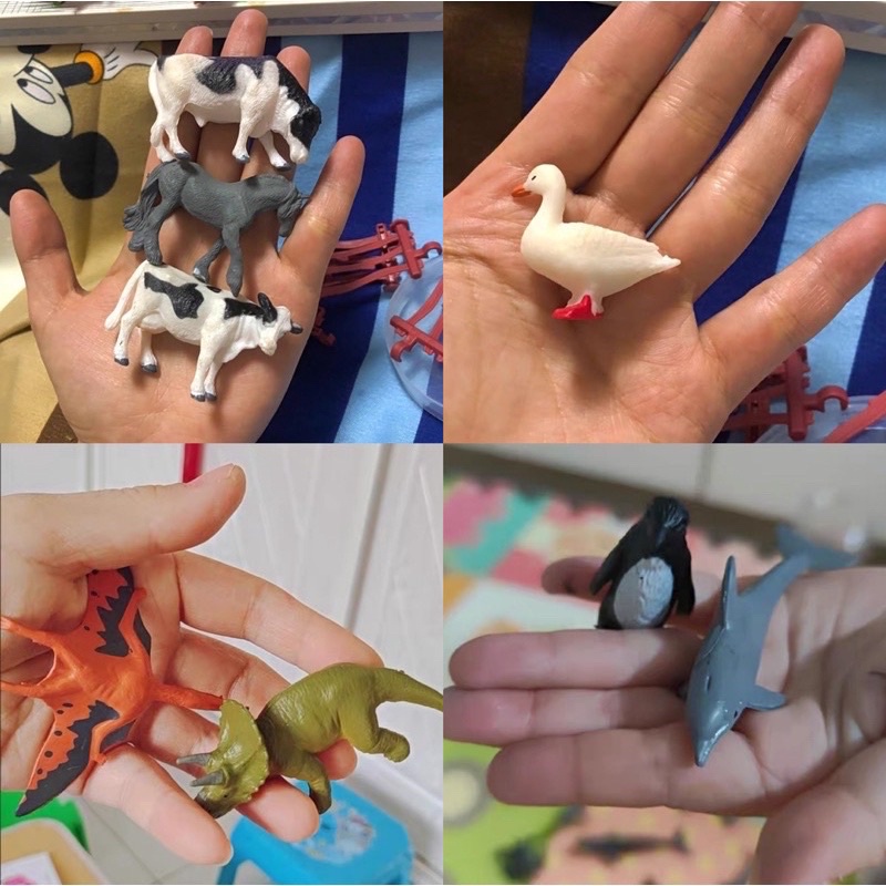 miniature animal figurine simulation toys pretend plays learning about animal