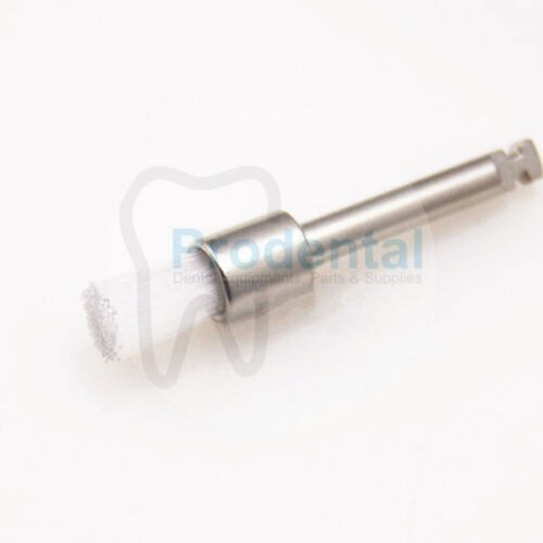 Dental Nylon Polishing / Bur Poles Gigi Putih / Dental Prophy Brush Nylon White / Brush Profilaksis