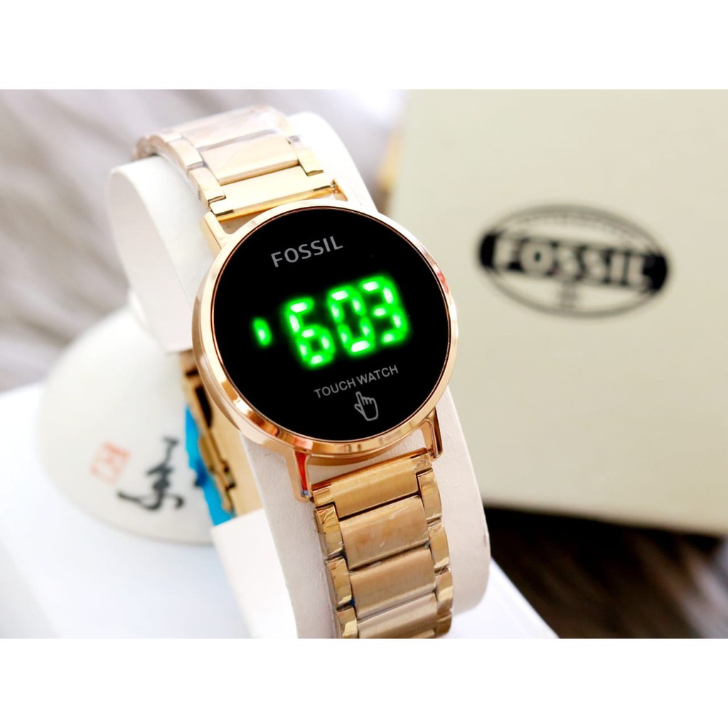 Grosiran Jam Tangan Wanita Psa S6 - 4095 Digital Led Touch Tali Rantai Tanggal Bulan Aktif Original Garansi 6 Bulan Free Box Exclusive &amp; Baterai Cadangan (BISACOD)