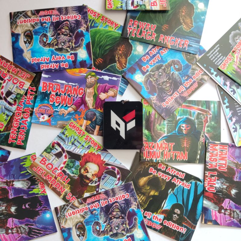 Komik Horror Misteri Kecil Mini Buku Cerita Horror Mainan Anak Mainan Grosir