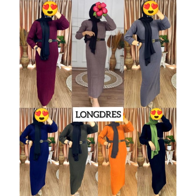 longdress rajut