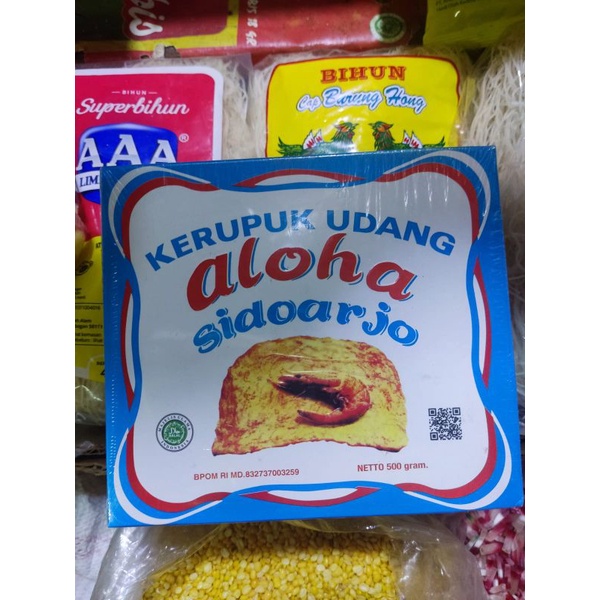 

KERUPUK UDANG ALOHA - 500 GR