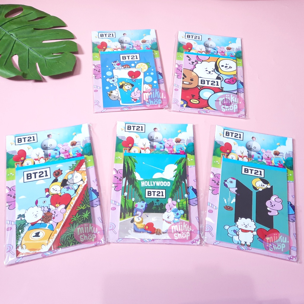 

NOTES / NOTEBOOK / MEMO GANTUNG BTS BT21
