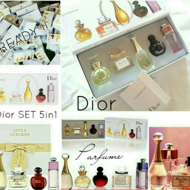 Parfum miniatur set dior