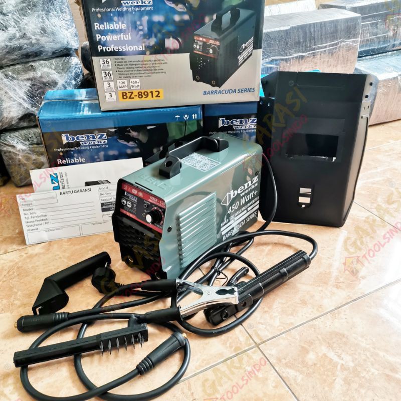 mesin las 120a 450 watt BENZ trafo las listrik 120 a 450w mesin las igbt mma inverter las portable