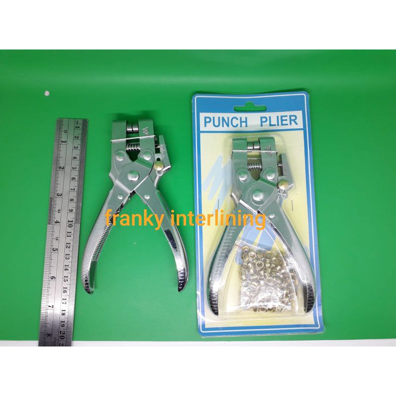 PUNCH PLIER TANG MATA AYAM STAINLESS + MATA AYAM HARGA PER PCS