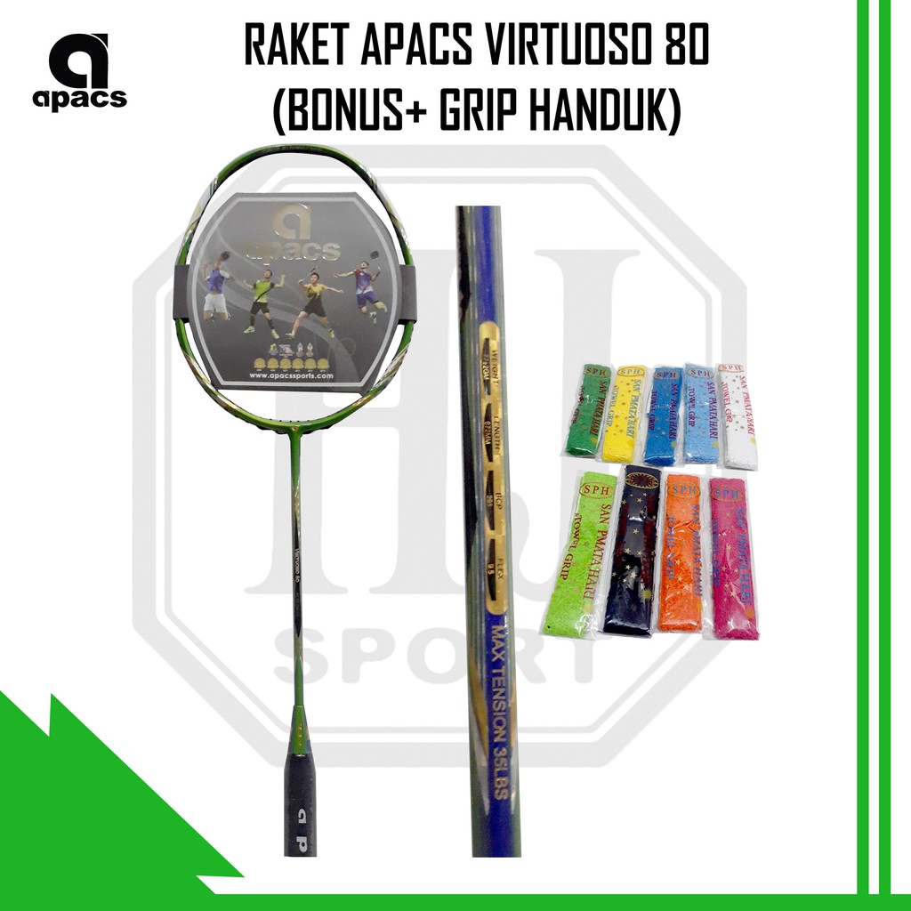 Raket Apacs Virtuoso 80 Original