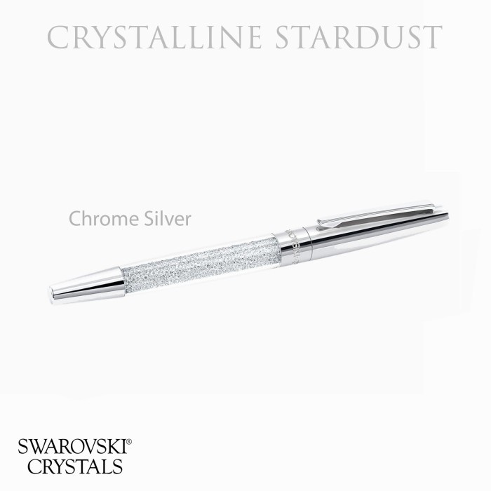 

TERBARU Swarovski Crystalline Stardust Bolpen Pen - Chrome