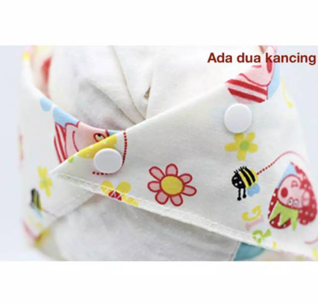 Slabber segitiga bayi Celemek Bayi  tatak iler