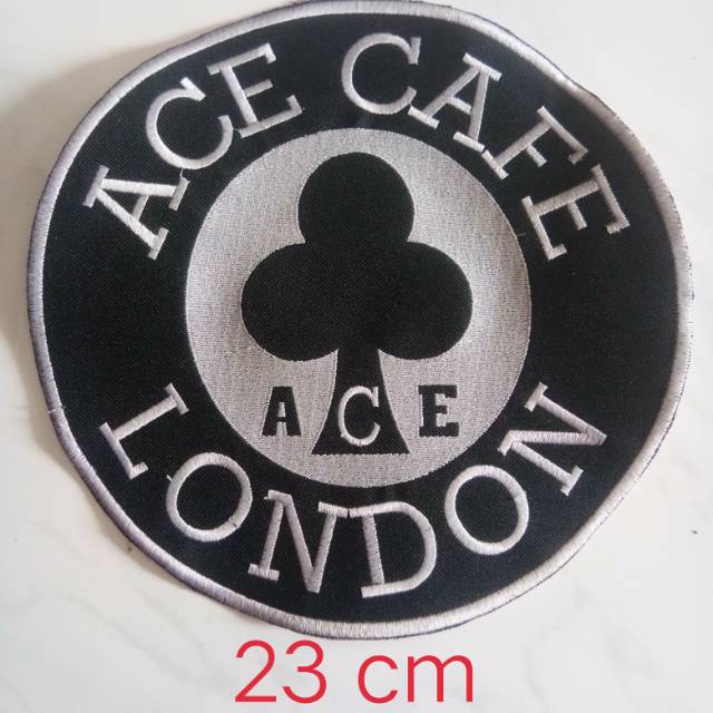 Backpatch bordir ace cafe london aksesoris jaket