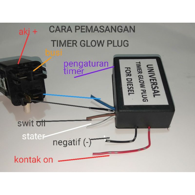 universal timer glow plug for diesel