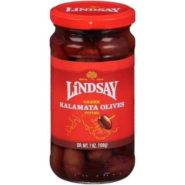 

Lindsay Whole Greek Pitted Kalamata Olive PMinyak Biji Buah Zaitun Hitam