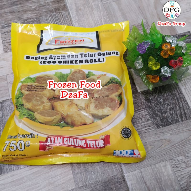 

Egg Chicken Roll Frozen Bento 750 gr