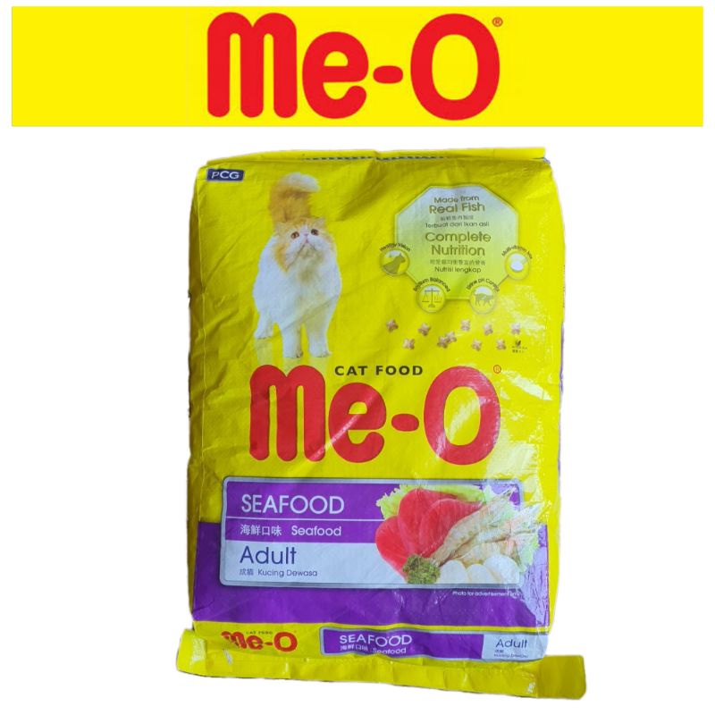 Me-O Cat Food Seafood Adult 7kg - Makanan Kucing Dewasa MeO