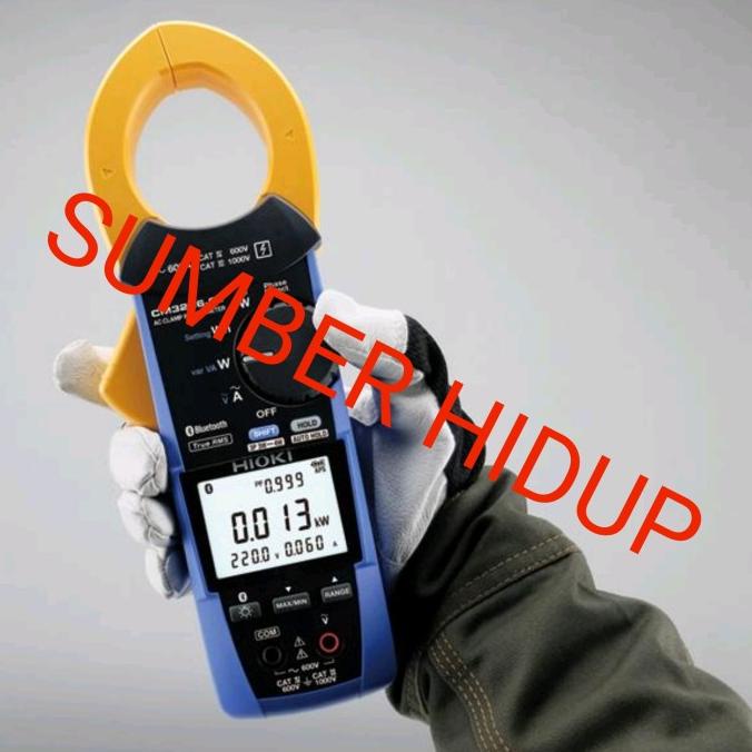 Ac Clamp Power Meter Hioki Cm 3286 - 01 Hi Tester Current Power Factor