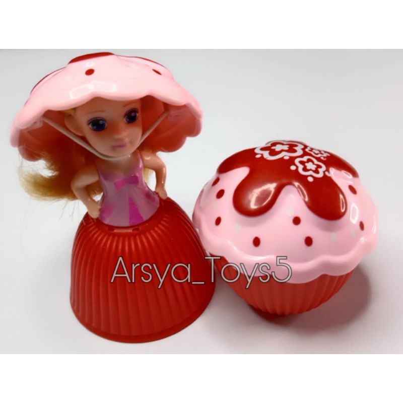 mainan anak boneka cupcake/ mini cupcake princess