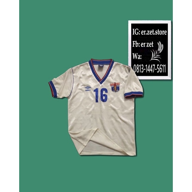matchworn jersey persita 1992 putaran ke-2