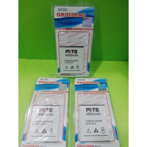 BATERAI MITO BA-000132/A880/A990 KUALITAS ORI 99%