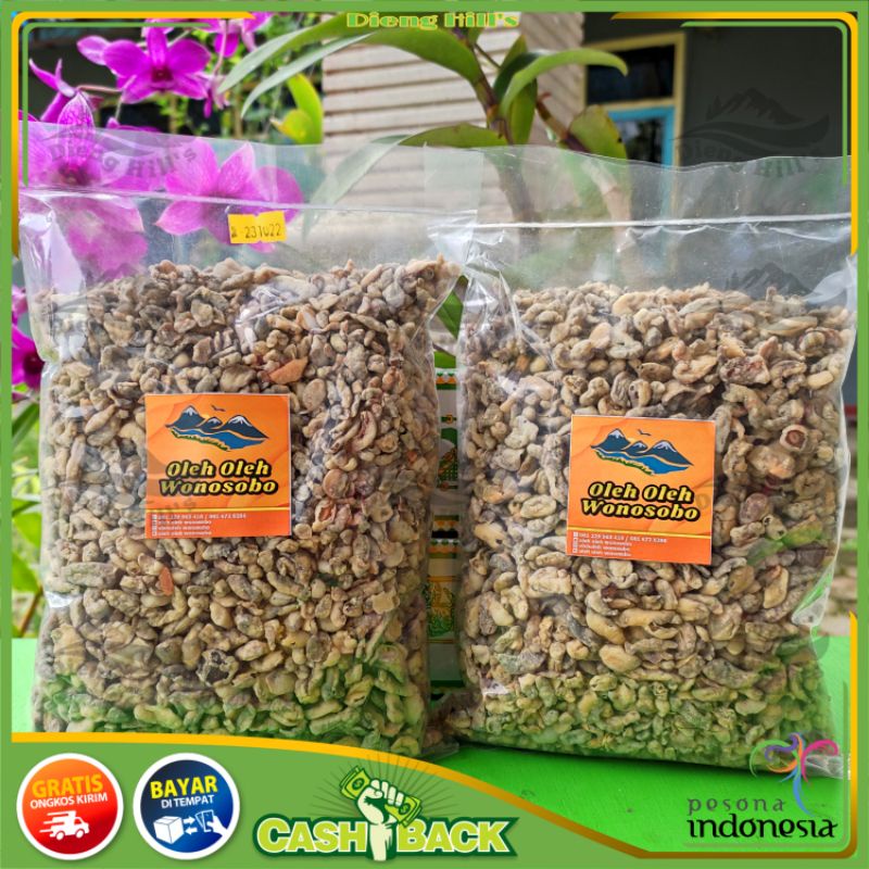 

KERIPIK JAMUR KANCING KHAS DIENG PRODUKSI PT NATIONAL CHAMPIGNON GRADE B
