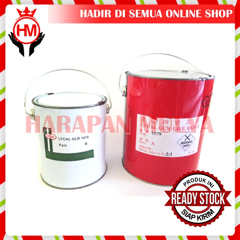 Lycal 1079 Lycal Resin Bening Lycal Gem Like Resin - Harapan Mulya