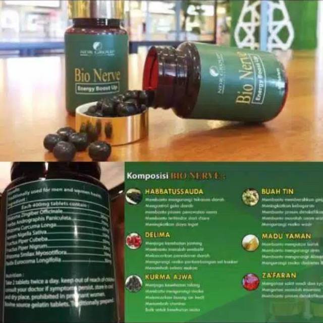 Bio Nerve Obat Herbal Atasi Sendi Saraf Semua Jenis Penyakit Bionerve Original Malaysia Shopee Indonesia