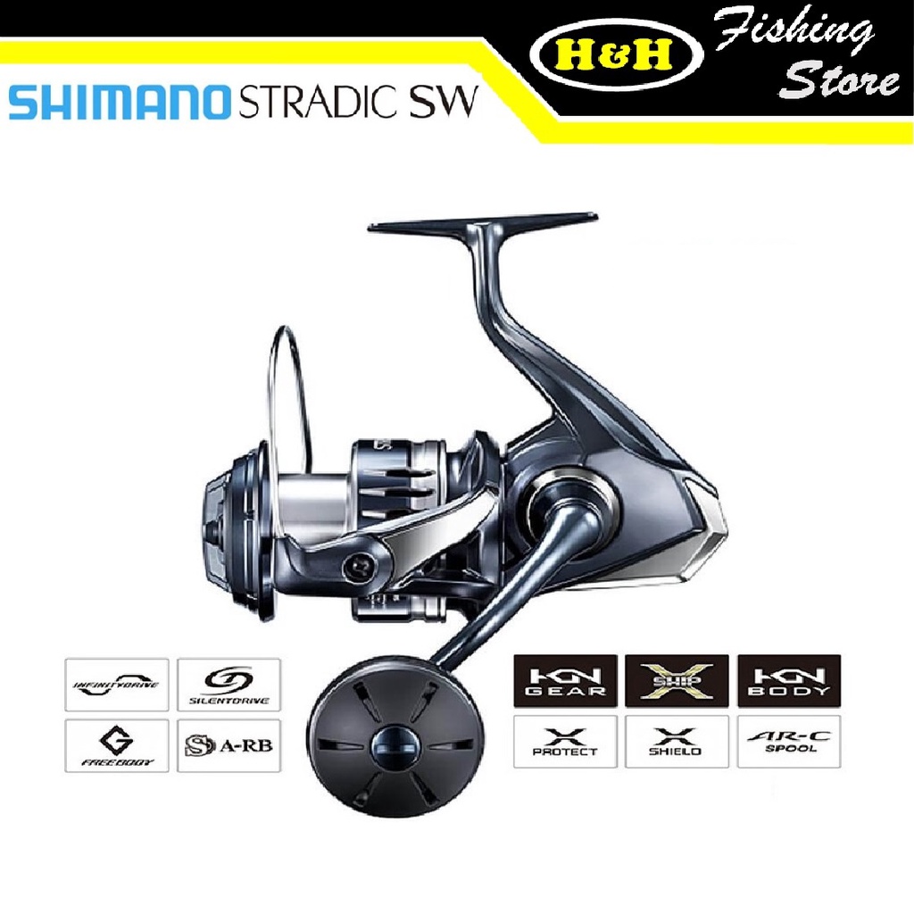 Reel Shimano Stradic SW New Product ORI 4000HG 5000 XG 6000 HG