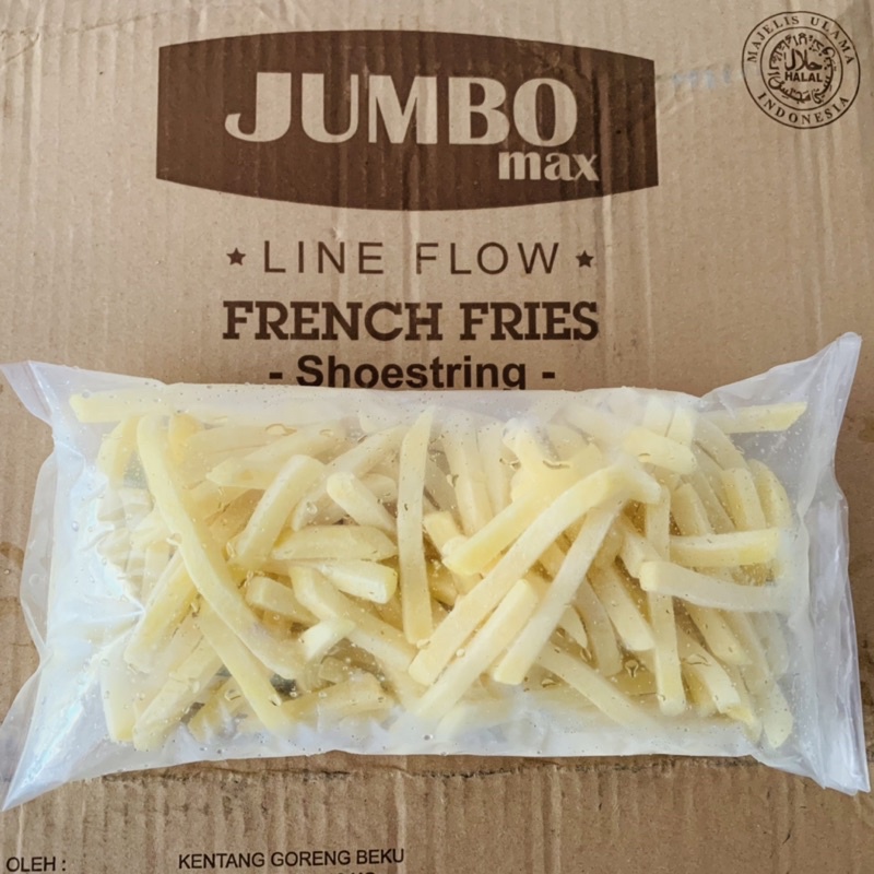 

kentang goreng POTATO JUMBO curah 500g