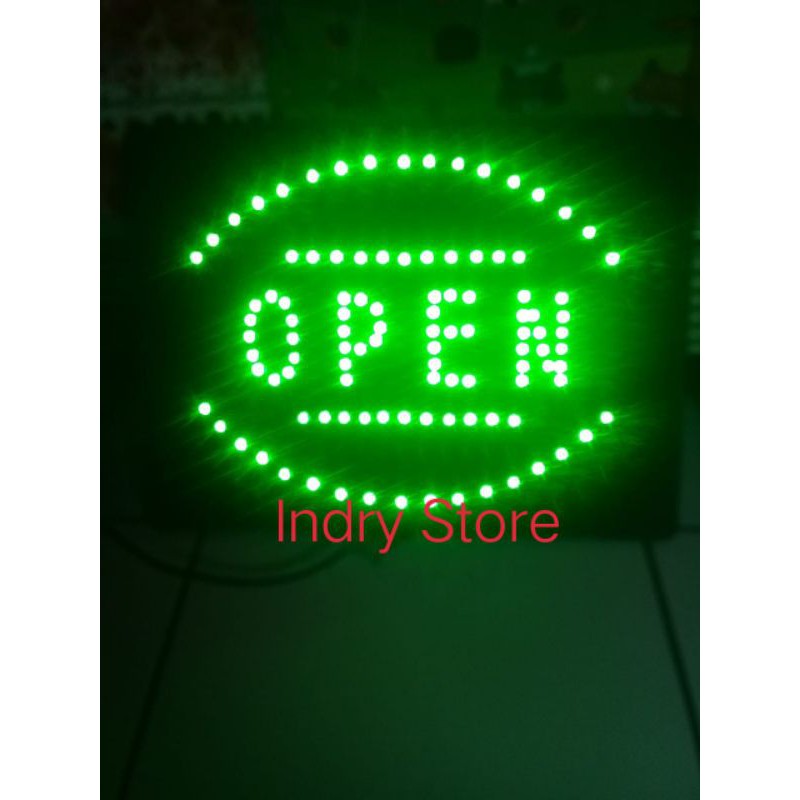 Tulisan open LED