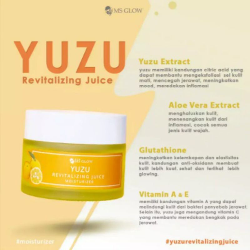 BISA COD HYDRATING JUICE MS GLOW MOISTURIZER _ MS GLOW JUICE MOISTURIZER YUZU MOISTURIZER CACTUS MOISTURIZER