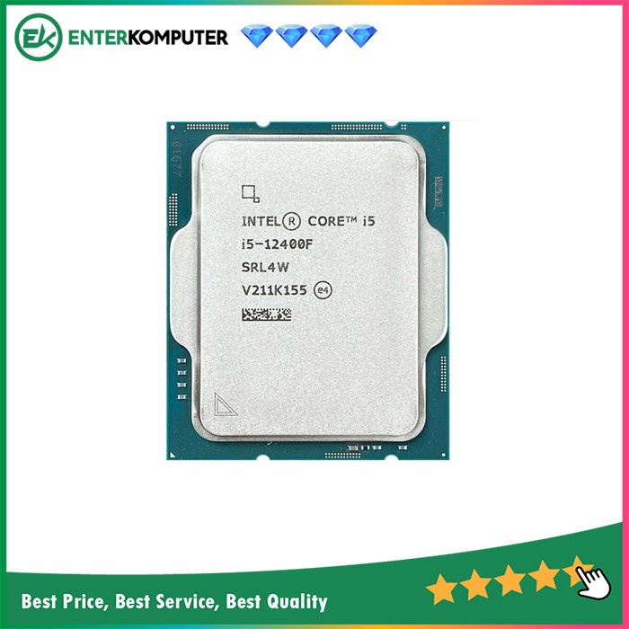 Intel Core i5-12400F 2.5GHz Up To 4.4GHz - [Tray] Socket LGA 1700