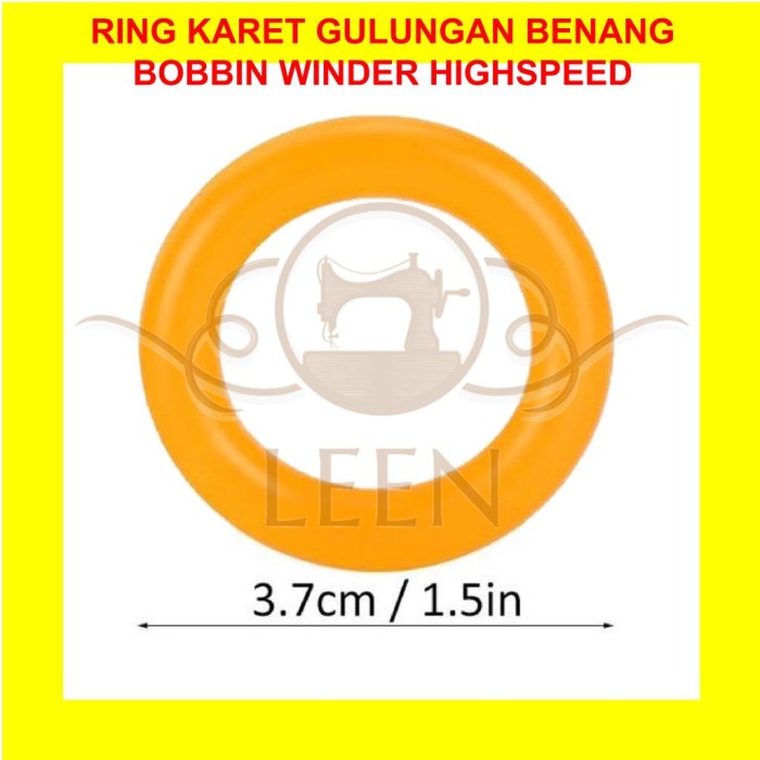 Ring Karet Gulungan Benang Bobbin Winder Mesin Jahit High Speed LEEN