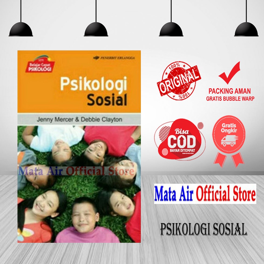 BEST SELLER ORIGINAL PSIKOLOGI SOSIAL JENNY MERCER ERLANGGA
