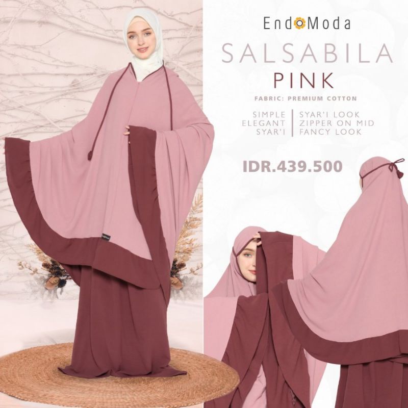 MUKENA SALSABILA ORIGINAL ENDOMODA