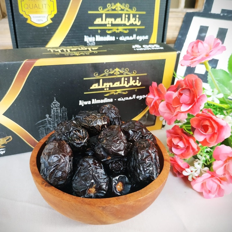 

Kurma Ajwa/Kurma Nabi Madinah 500gr Premium