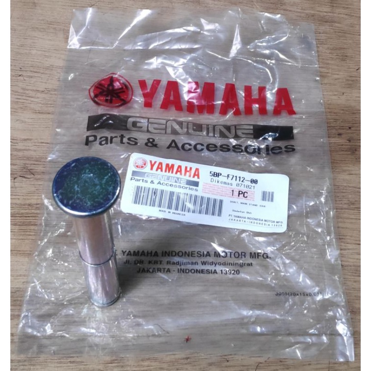 Shaft main stand atau as standar 2/tengah Scorpio/Scorpio Z