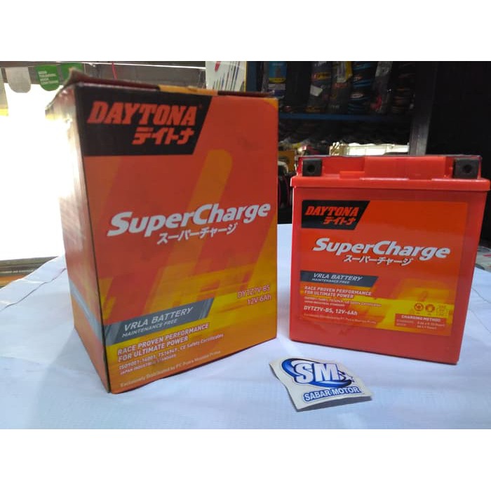 Aki / Accu Daytona Super Charge DYTZ7V aki Yamaha NMAX / AEROX 155