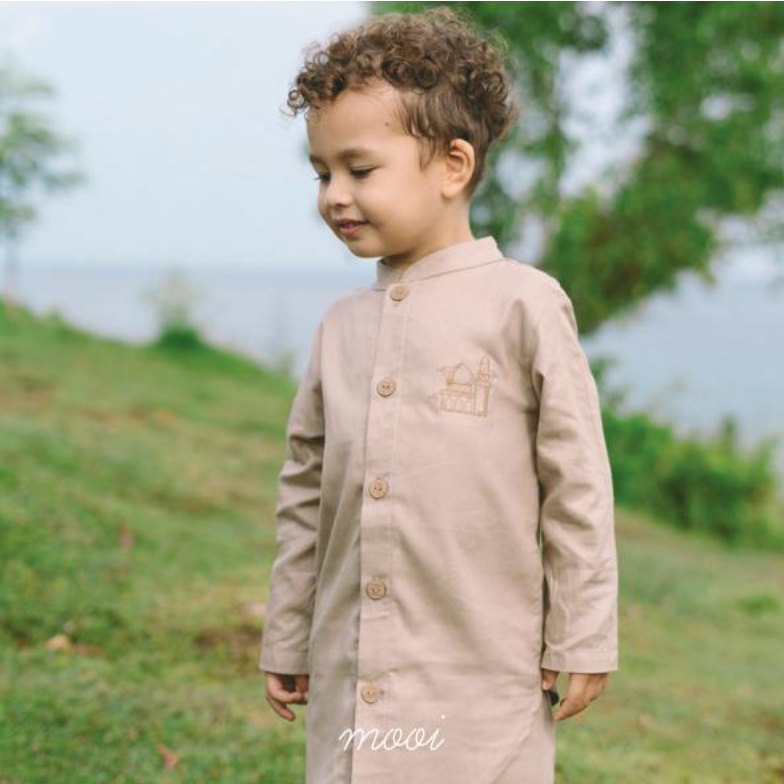 Mooi Rafa Koko Set Setelan Panjang Muslim Hari Raya Lebaran 0-10 Tahun Pakaian Muslim / Lebaran CBKS