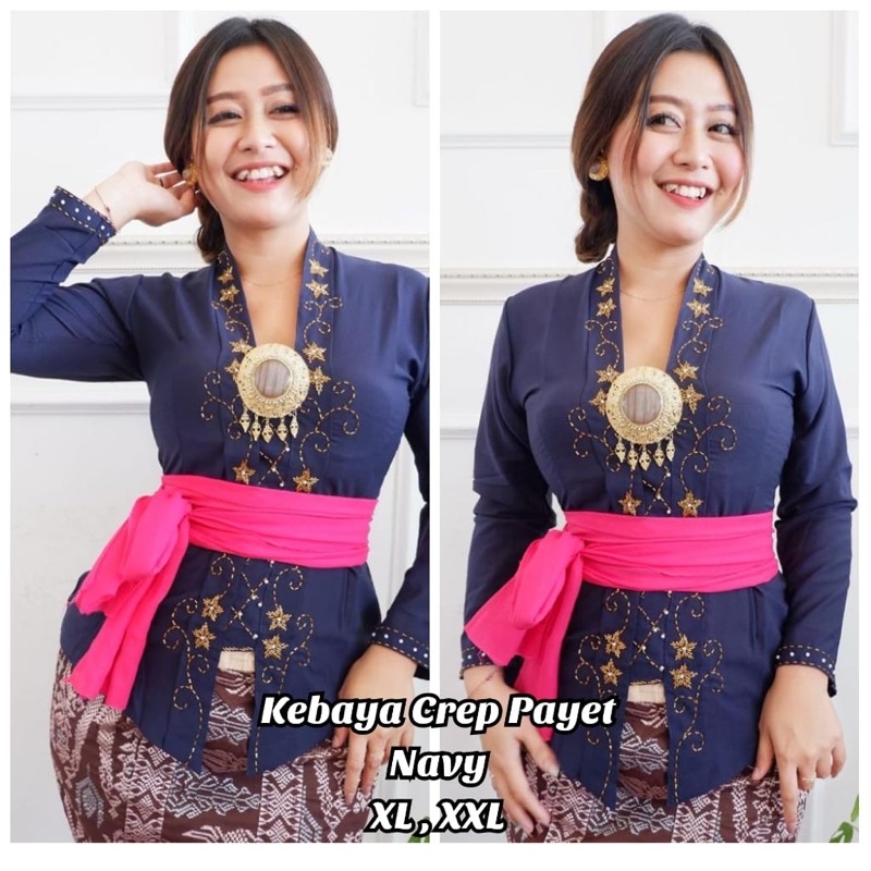 KEBAYA BALI DIAMOND CREPE PAYET/KEBAYA MODERN/KEBAYA BALI