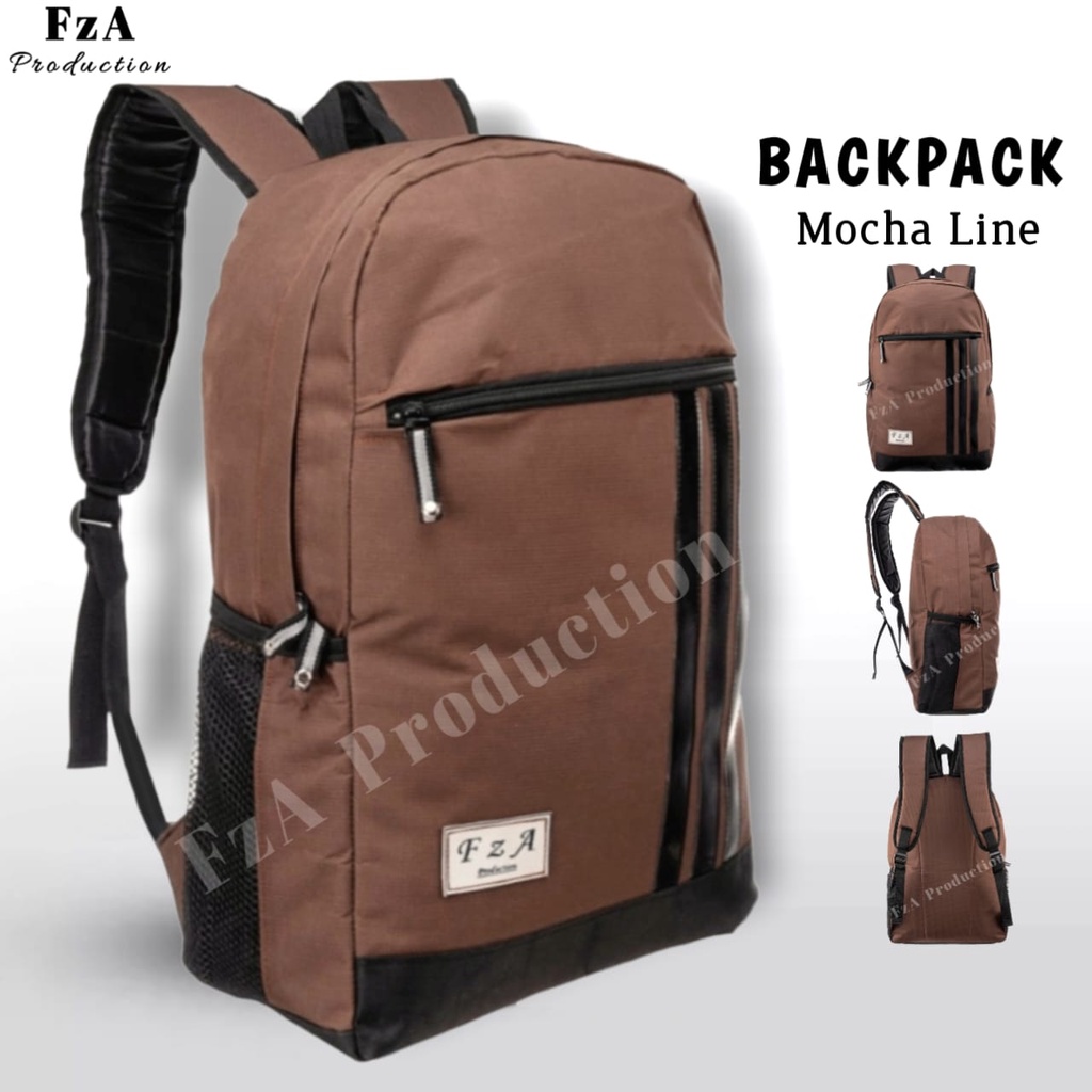 FzA Official - Tas Ransel Punggung Distro Casual Pria Wanita / Tas Ransel Laptop Backpack Original - MCLRC