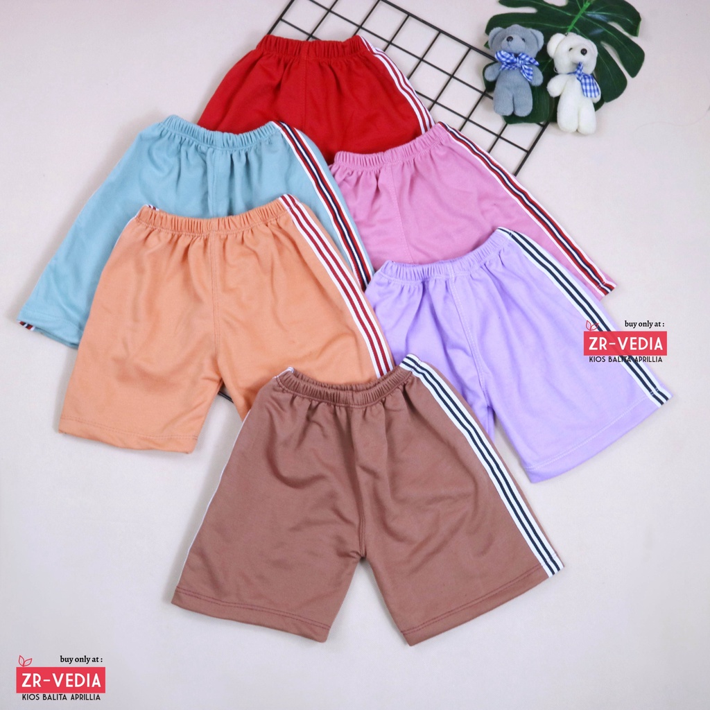 (UNIVERSAL) Royale Pants 3-10 Thn / Short Pants Anak Cewek Import Celana Polos Pendek Adem Murah