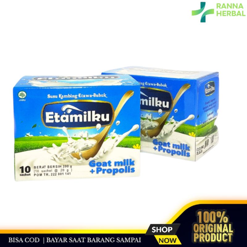 

Susu Kambing Etawa Bubuk Goat Milk Plus Propolis Original Asli