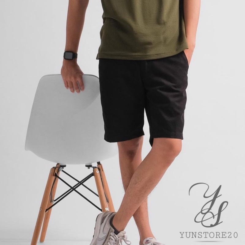 Celana Pendek Chino Pria Original Chino Pendek Pria Katun Stretch Melar Adem / Celana Pendek Pria Chino Short Pants PREMIUM