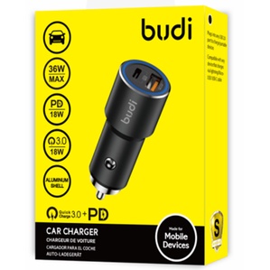 Car Charger Mobil Budi Saver Dual Port 3.0W