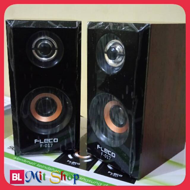 Speaker Digital Hp Komputer Laptop Superbass Bombastis Motif Kayu Fleco