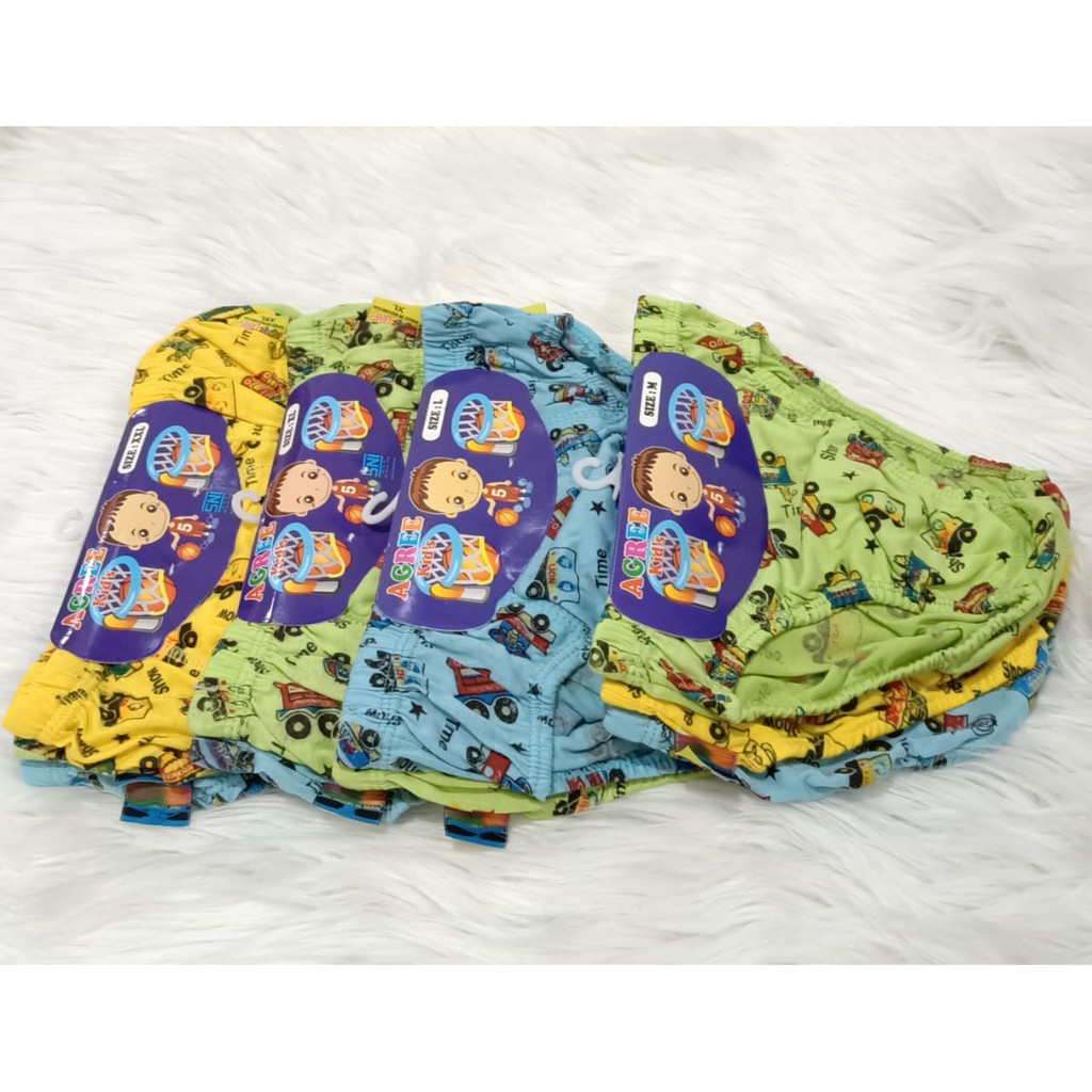 3 PCS CELANA DALAM AGREE ANAK | CELANA DALAM ANAK